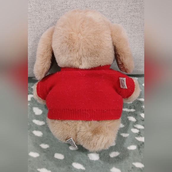 Gund Tender Puppy, 12in. Sweater removable, some pilling. Soft,Clean & Like New - Picture 4 of 8